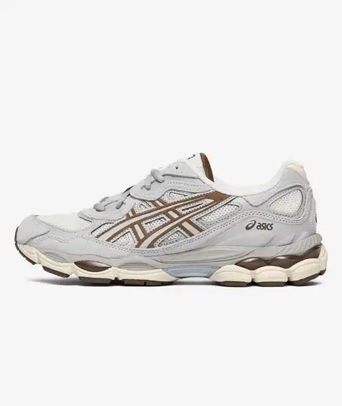 ASICS Gel-NYC Cream Cement Grey Brown