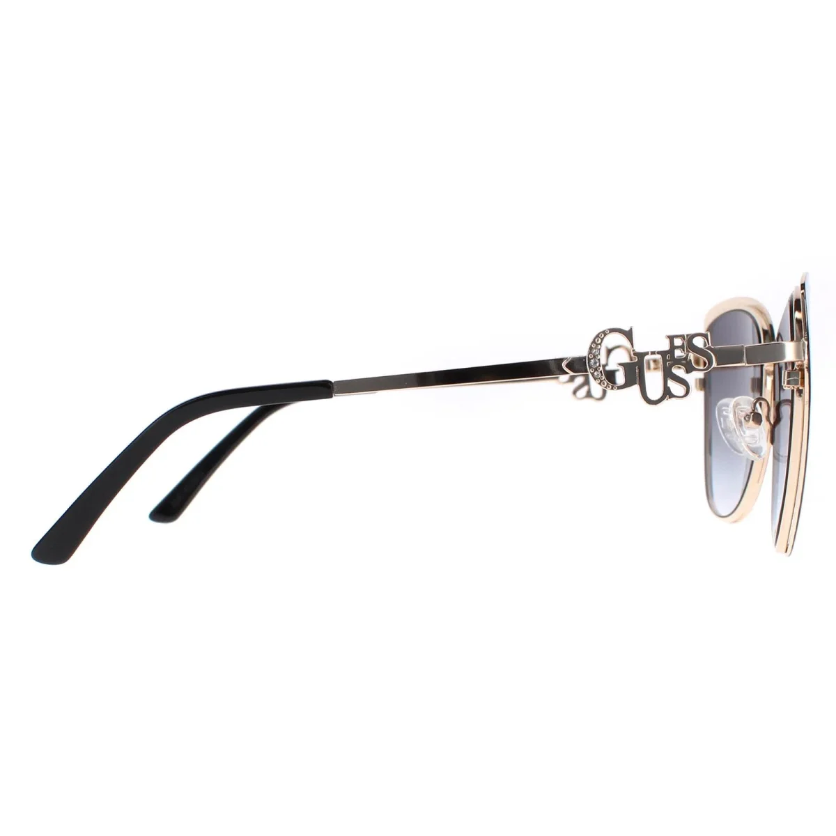 Guess Sunglasses GF6141 01B Black Grey Gradient - Image 5