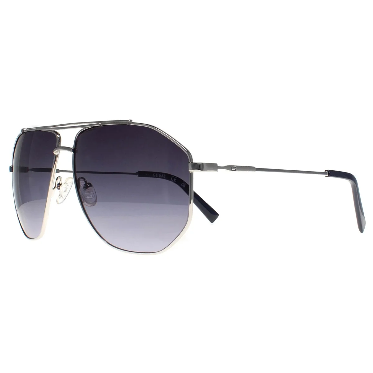 Guess Sunglasses GF5087 10B Silver Blue Gradient - Image 3