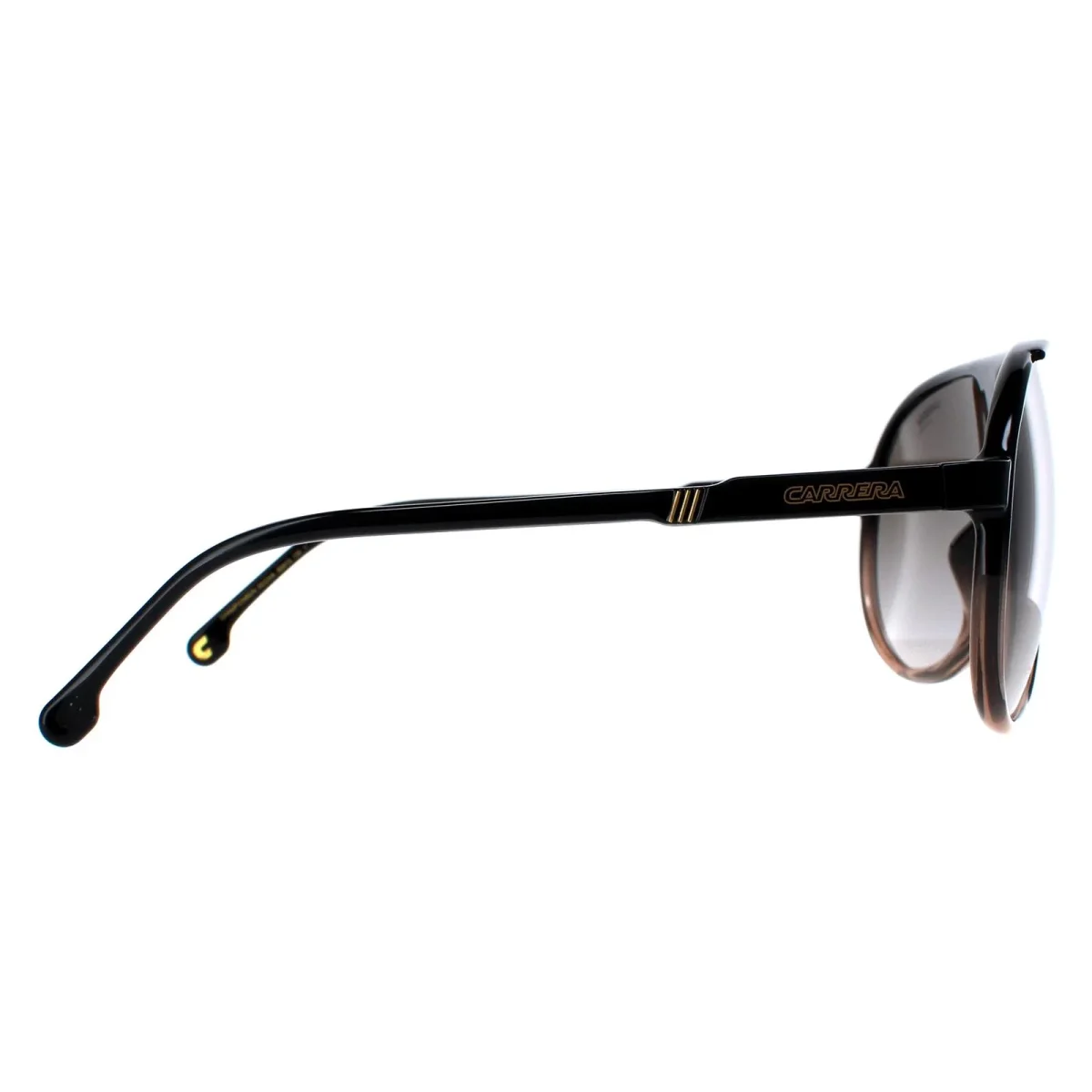 Carrera Sunglasses Champion 65/N DCC/HA Black Brown Shade Brown Gradient - Image 5
