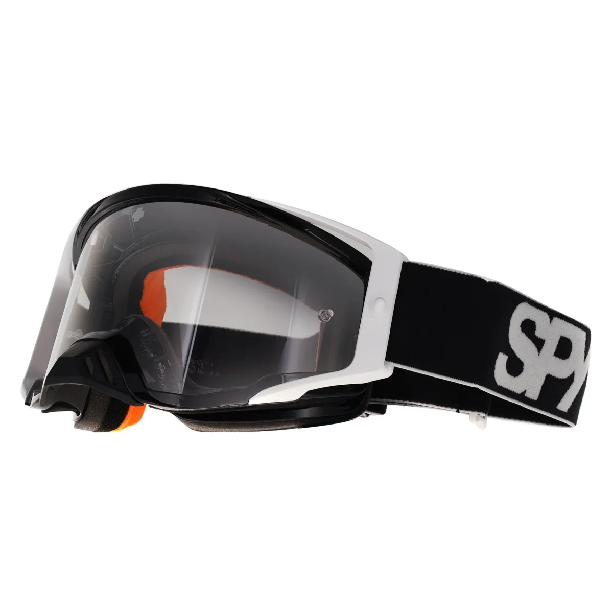 Spy MX Motocross Goggle Foundation 323506374096 Matte Black Clear - Image 2