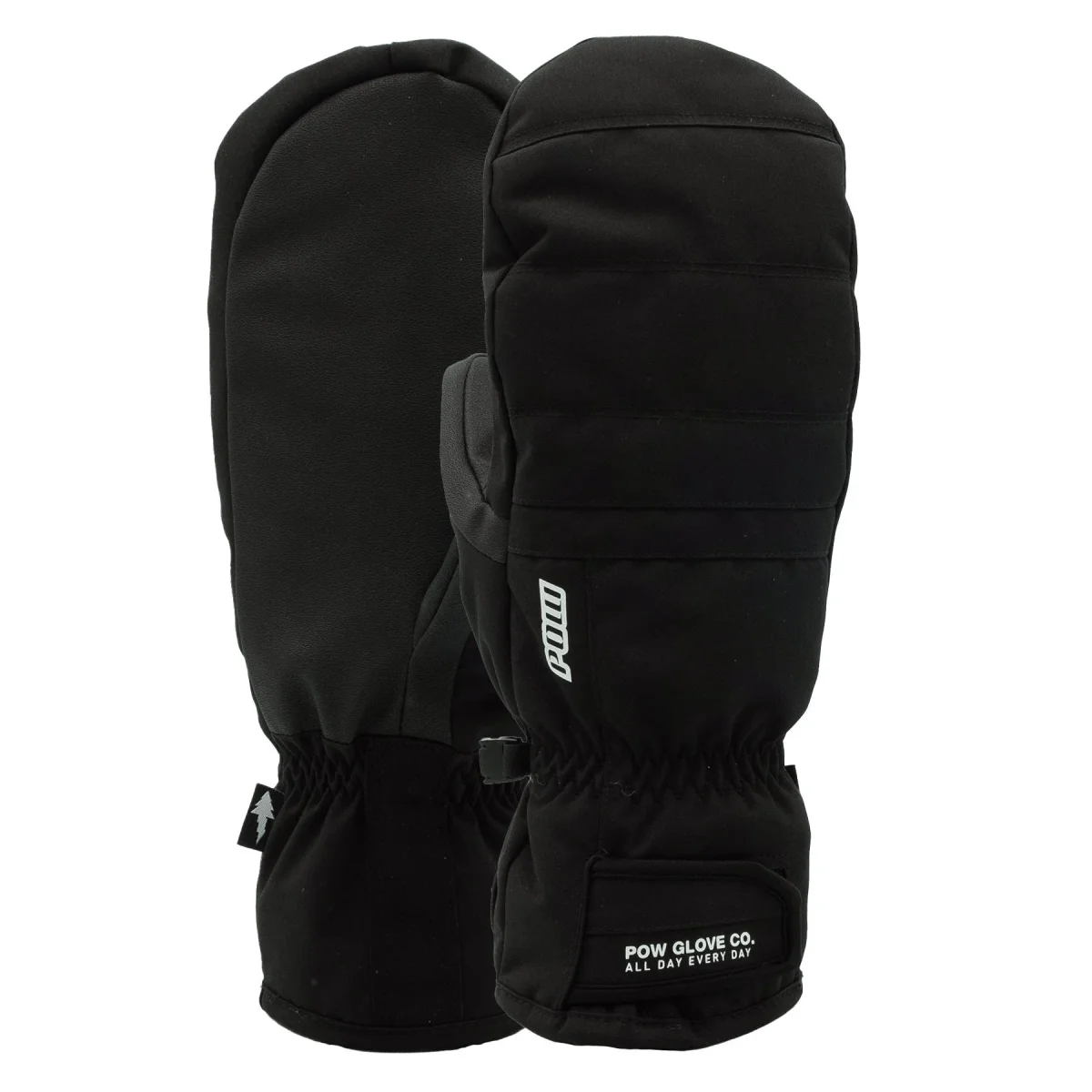 POW GT Mitt Men's Large Black Snow Mitten - Image 2