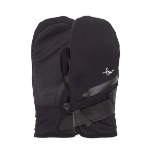 POW Astra Mitt Women's Medium Black Snow Mitten