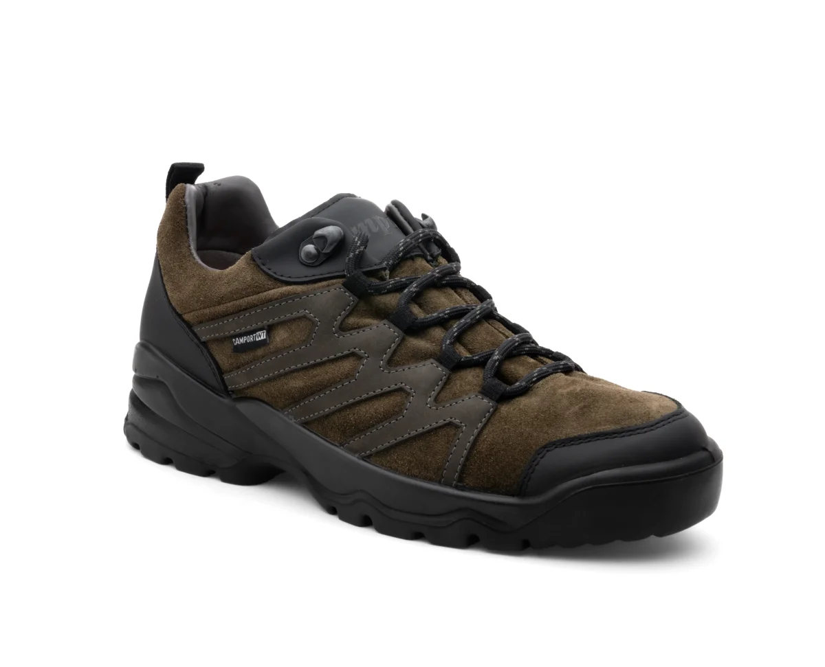 Sapatilhas New Trackers Water Tech Khaki Suede - Image 3