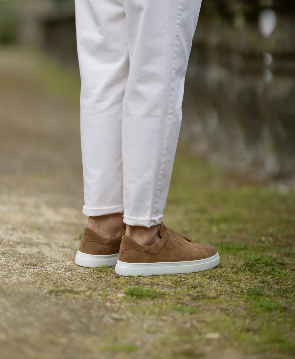 Sapatilhas Rafa Suede Camel - Image 4
