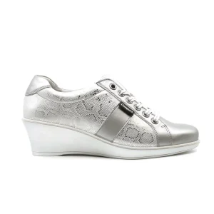 Sapatos Silver Cinzento Claro