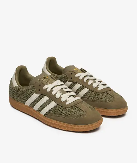 adidas Samba OG Crochet Pack Orbit Green (Women's) - Image 6