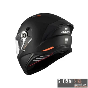 Capacete Panther SV Solid Preto Mate Axxis