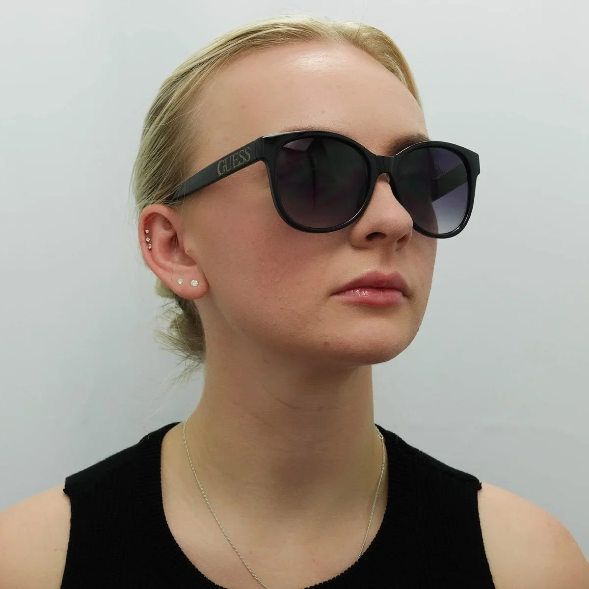 Guess Sunglasses GF0362 01B Black Grey Gradient - Image 7