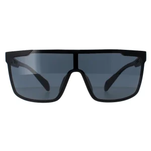 Adidas Sunglasses SP0020 02D Matte Black Smoke Polarized