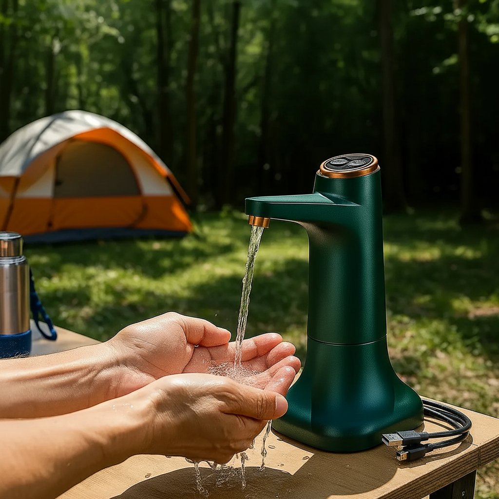 Saco de duche de 20 l para acampamento selvagem – duche solar portátil - Image 2
