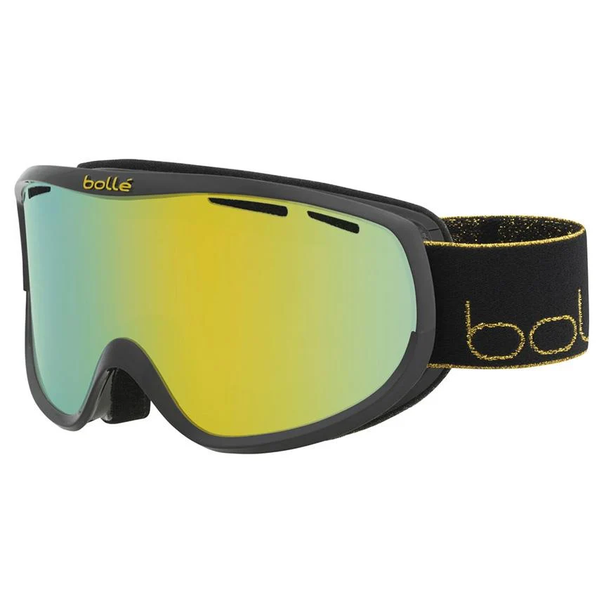 Bolle Ski Goggles Sierra BG113004 Shiny Black and Gold Sunshine - Image 2