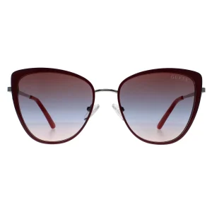 Guess Sunglasses GF6141 68W Red Grey Gradient