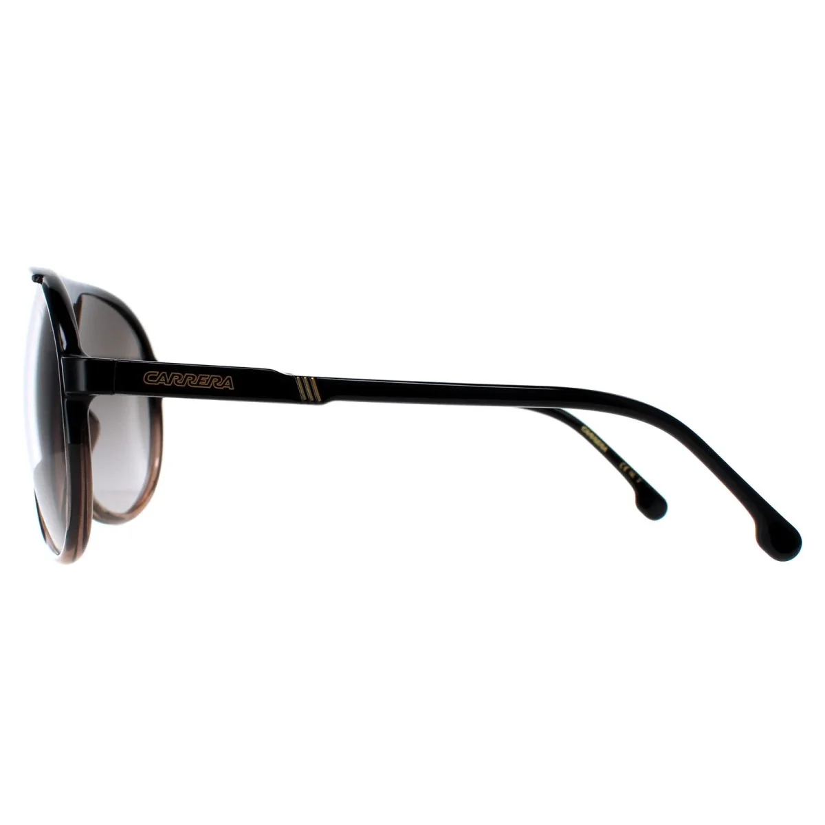 Carrera Sunglasses Champion 65/N DCC/HA Black Brown Shade Brown Gradient - Image 4