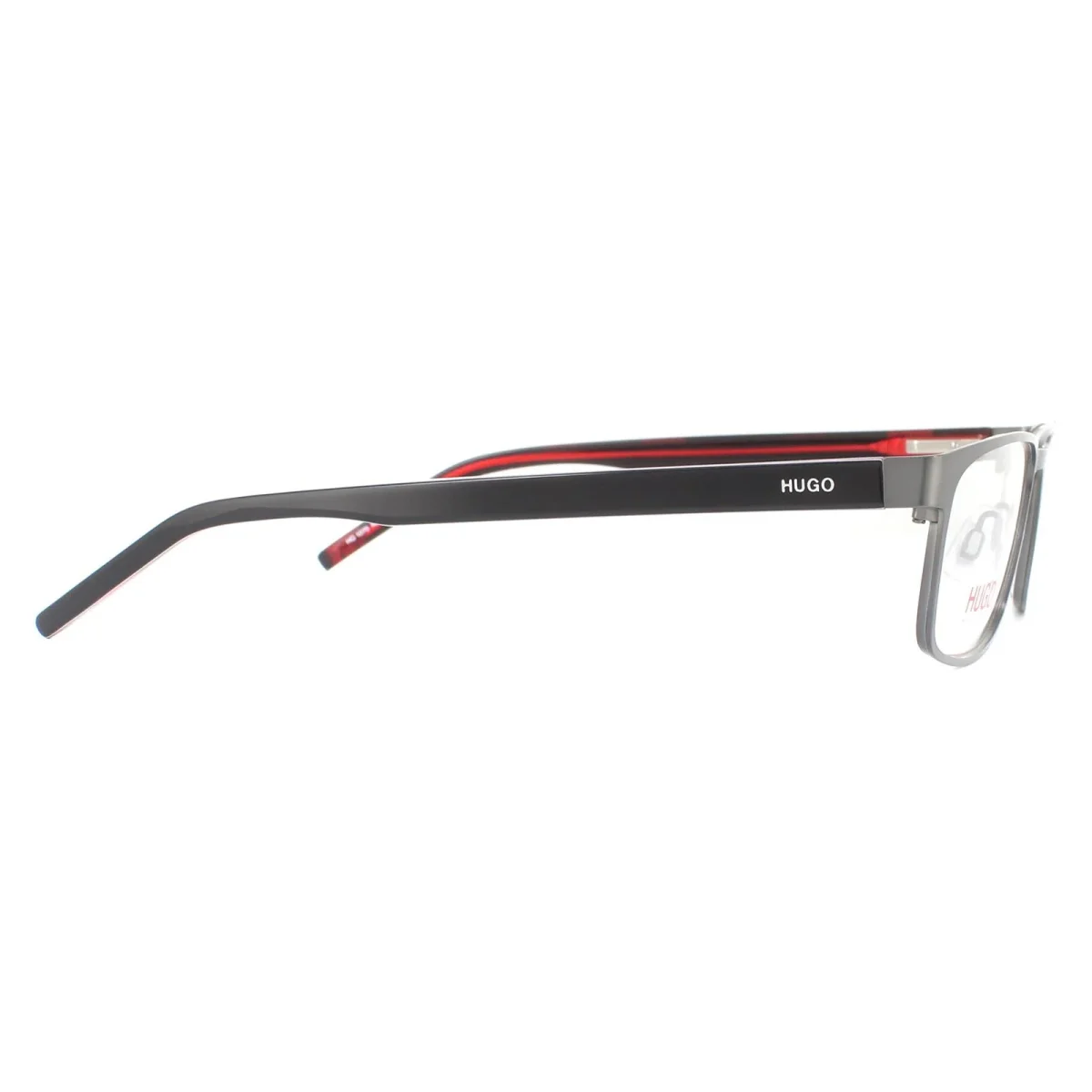 Hugo by Hugo Boss Glasses Frames HG 1075 R80 Semi Matte Dark Ruthenium Men - Image 5