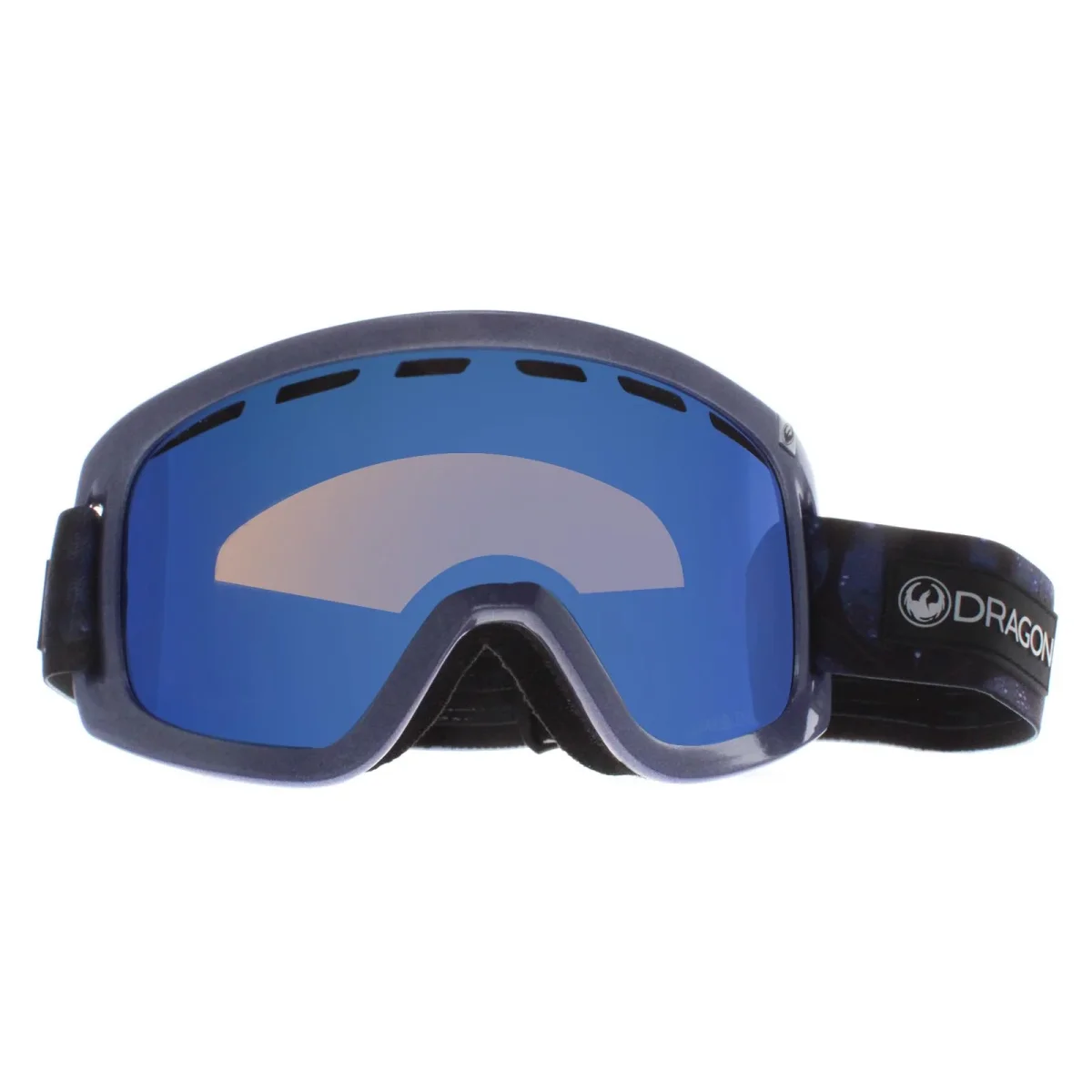 Dragon Ski Goggles D1 OTG 403 Shimmer Lumalens Blue Ion and Amber - Image 3