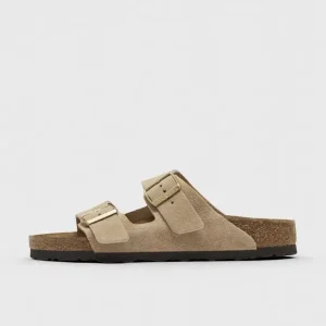 Birkenstock Arizona Suede Leather Sandcastle