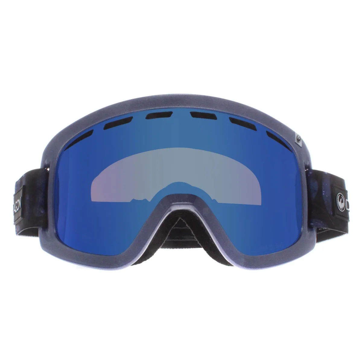 Dragon Ski Goggles D1 OTG 403 Shimmer Lumalens Blue Ion and Amber - Image 2