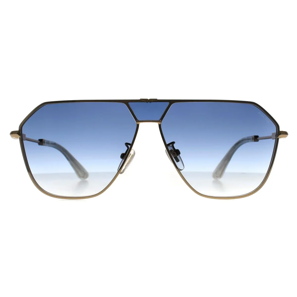 Police Sunglasses SPLL89 Horizon 8 0300 Shiny Pink Gold Blue Gradient - Image 2